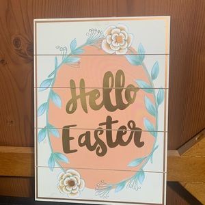 Hello Easter Sign / Easter Decor / Easter Decoration
